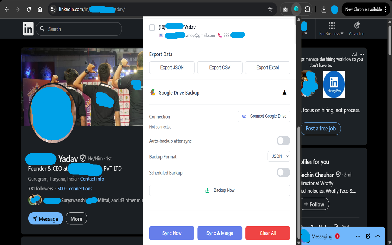 Lead Finder Extraction - Screenshot 2